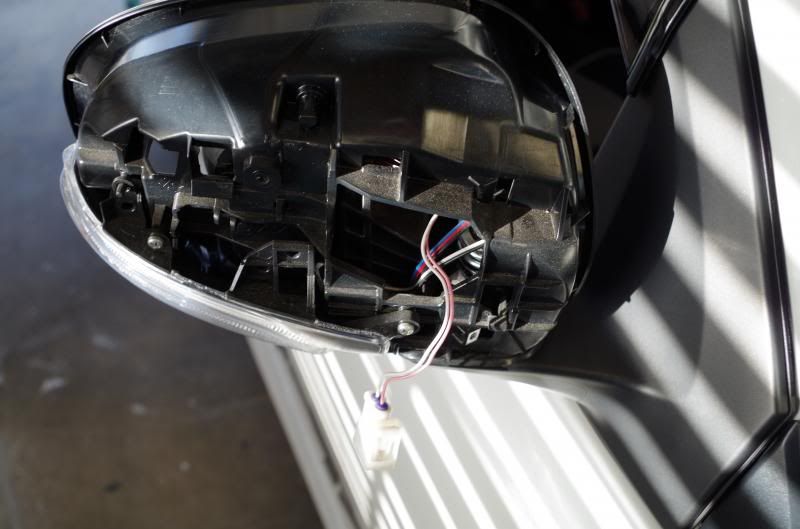 Sequential LED side mirror light installation DIY